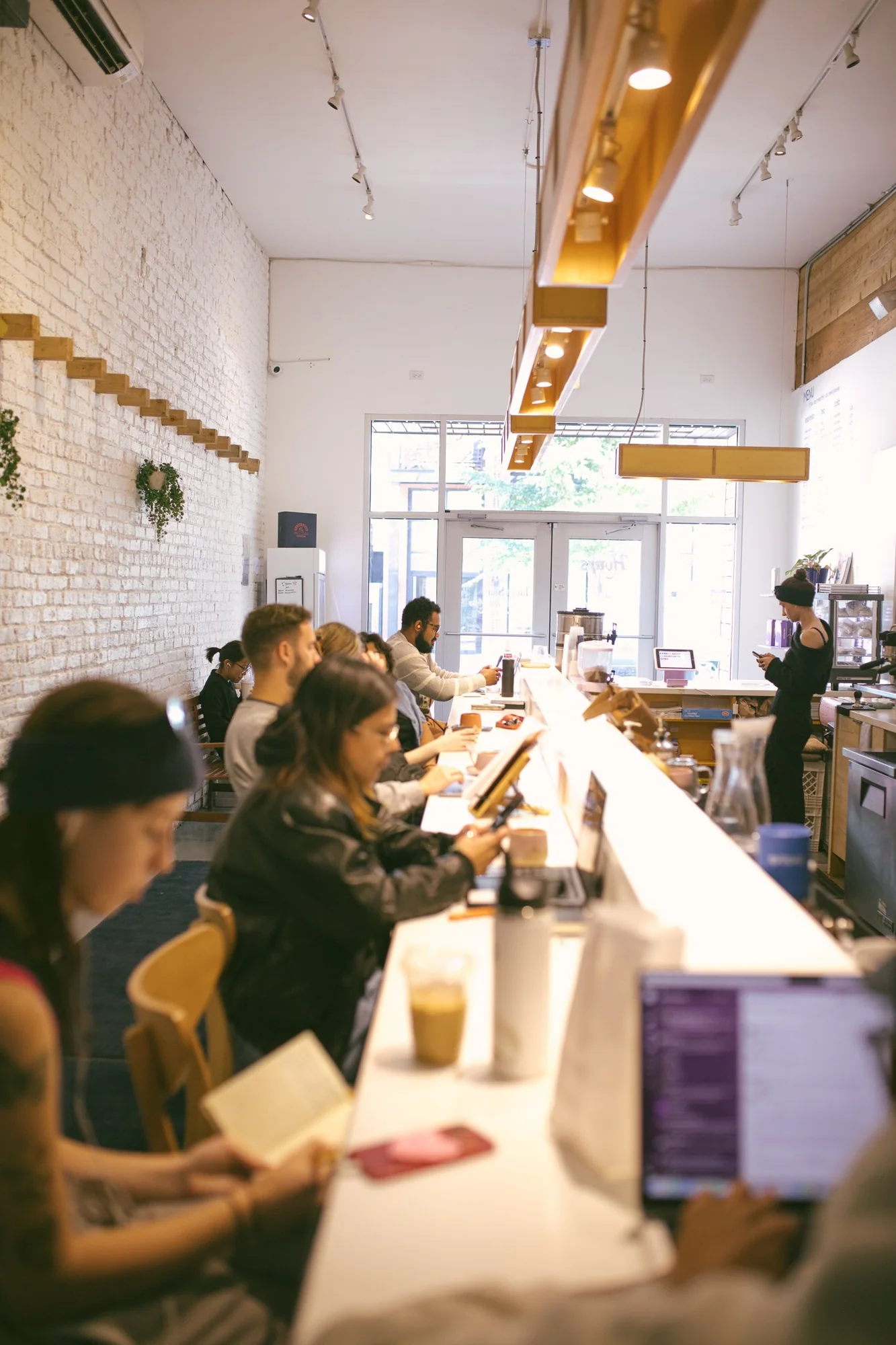Inside Thrd coffee shop