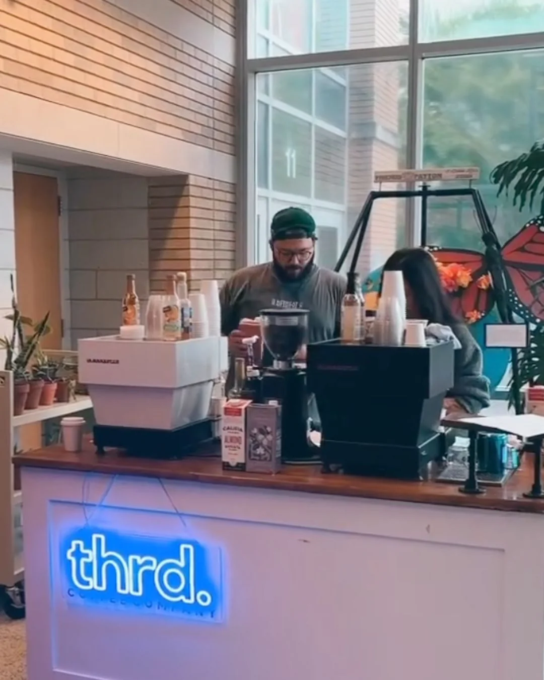 Private coffee catering event in a Chicago residential building